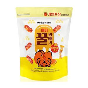 이젠서진 무직타이거 미니 꿀 꽈배기 400g 3개 옛날 과자 간식
