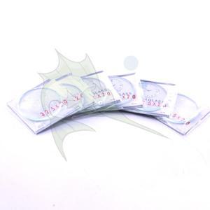 2개/몫 라운드 플랫 시계 유리 2mm 두께 36mm ~ 미네랄 교체 부품