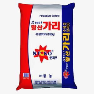 무레타 황산가리 관주용 비료 수용성 엽면시비 초산 칼슘 유황 질산 칼륨 고구마 영양제 10kg
