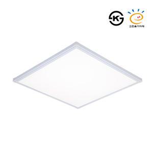 고효율 LED 평판등 엣지형 50W 640x640 KS 플리커프리 무타공 면조명 DY
