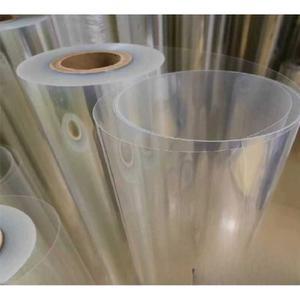투명 PVC 경질 플라스틱 시트 PET 롤 원단 절연 단단한 필름 0 1 2mm 고온 내열