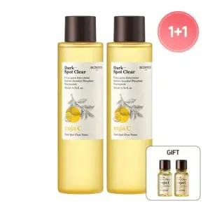 [스킨푸드] 유자 씨 잡티맑음 토너1 + 1+증정 유자 토너14ml+세럼 14ml