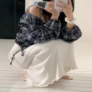 모어 후드 체크셔츠