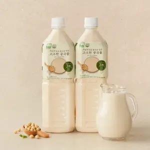 무농약 국산 콩으로 만든 고소한 콩국물 2입 기획