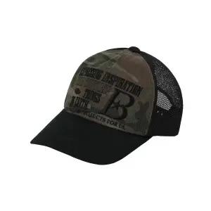 BAUF B LOGO 메쉬 볼캡 [카모 블랙]