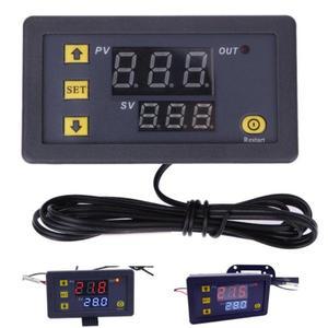 W3230 12v 24v 110v 220v AC DC LED 디지털 디스플레이 온도 컨트롤러 조절기 센서 스위치 레귤레이터 제어