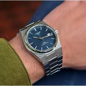 티쏘 [세금포함] [정품] NEW PRX 파워MATIC 80 - 40mm 블루 다이얼 자동 시계 T137.407.11.041.00 손목시계