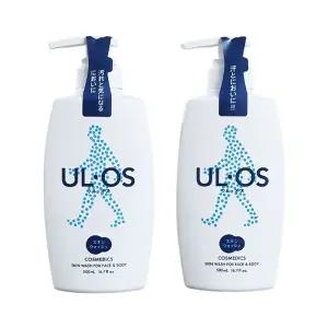우르오스바디워시 500ml 1+1 남자 등드름 스킨워시 총각 노인냄새 올인원 우로스 샤워거품