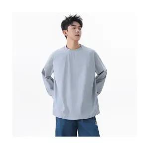 남자 라운드넥 티 셔츠 쿨링 래쉬가드 긴팔 여름 얇은 통기성 아웃도어 라이딩 트레이닝 속건 상의 BE2