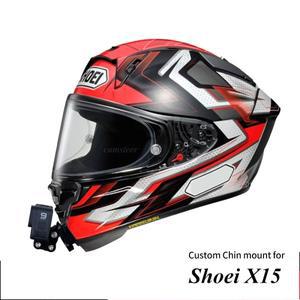 Shoei X15 / X-xpr X-SPR Pro 13 Insta360 X4 Ace DJI Action 맞춤형 헬멧 턱 마운트