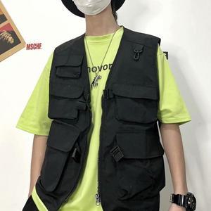 자켓 낚시조끼 캠핑 아우터 남자조끼 베스트 IS-BT02 다용도쪼끼