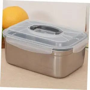 아이젠베르그 김치통 스텐 밀폐용기 반찬통 3600ml