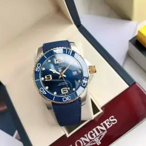 Longines Concas 다이빙 시리즈 블루 41mm 자동 mechanical 시계 [세금포함] [정품] L3.781.4.56.6 명품시