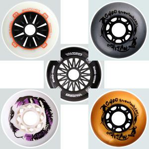 인라인바퀴 킥보드바퀴 에스보드 인라인휠 여행용가방휠 72mm76mm80mm100mm110mm