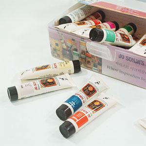 [열린화방]조선자 아크릴물감 20ml (6색/10색/12색/13색/24색)/조소냐/포크아트