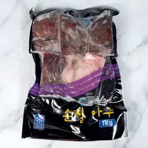 국내산 손질 절단 아구 1kg