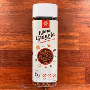 키토라푸드 시나몬 슈퍼크런치 그래놀라 시리얼, 350g, 1개
