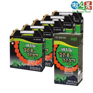 검은콩과 검은참깨 190ml x 80팩