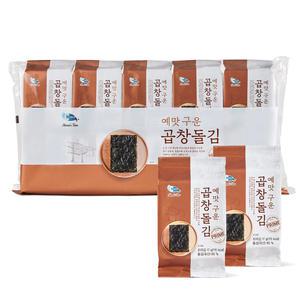 예맛 두번구운 곱창돌김 17g x 10봉 도시락김 코스트코 식탁조미김 김세트