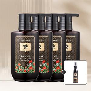 [댕기머리] 들애수 샴푸 500ml 4개+들애수 컬링 워터 미스트 100ml 증정