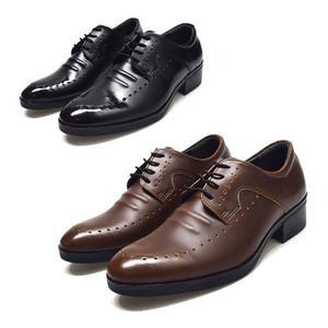 [딕슈] 남성 윙팁 정장 구두 4CM SN1DRMA565