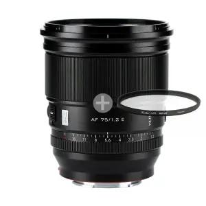빌트록스 PRO 75mm F1.2 소니 E마운트 + 겐코멀티코팅UV필터
