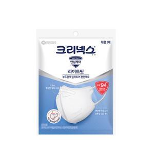 크리넥스 라이트핏 kf94 화이트 대형 40매