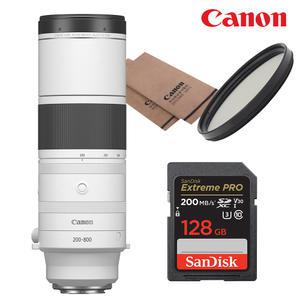 (캐논천국) 정품 RF 200-800mm F6.3-9 IS USM +필터+고급융+포토리 고배속 128GB+최신새제품보유/빛발송