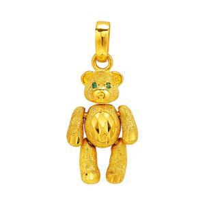 갤러리아 여자 순금 펜던트 수호 곰돌이 24K 7.5g 팬던트