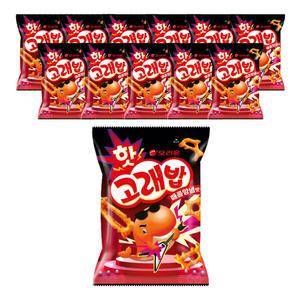 오리온 핫고래밥 매콤양념, 56g, 12개