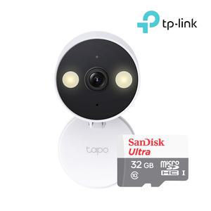 TP-Link Tapo C120+32GB Micro SD카드 실내외 자석형 CCTV세트