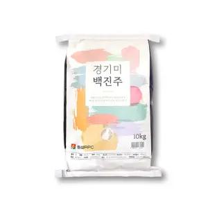 햅쌀 경기미 백진주쌀 상등급 10Kg