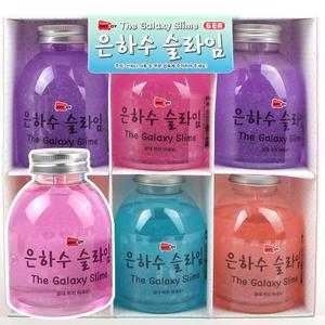 [기타]은하수 슬라임 액체젤리 주물럭 키덜트 6개입 세트