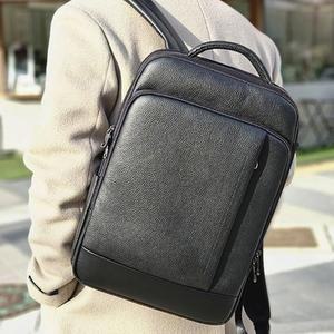 블랙 남자 천연소가죽 학생 회사원 직장인 백팩 BP9246B