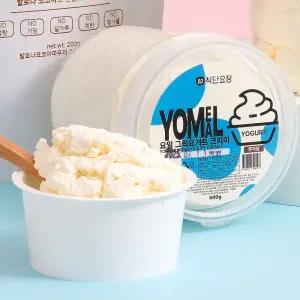 식단요정 무가당 꾸덕한 그릭요거트 대용량 1kg 500g 100g