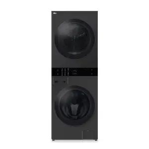 W10BN o클릭o LG전자 트롬 오브제컬렉션 워시타워 컴팩트 13/10kg 플래티늄 블랙