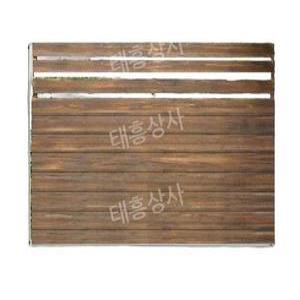 목재울타리 테라스펜스 합성목재 데크 단독주택 나무 전원주택