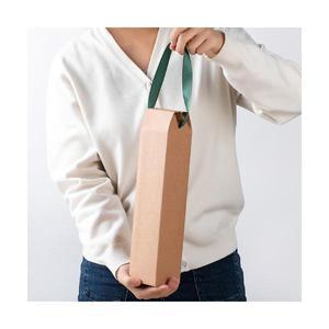 손잡이 끈 참기름 들기름 병 포장 박스 오일 선물 상자 7x7x29.5cm