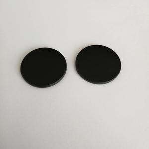2PCS HWB830 242.0mm RG830 830nm 길이 IR 적외선 패스 필터 블랙 글래스 가시광선