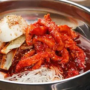 [장인의주방GL][유창원장인]속초식 명태회무침 1kg 냉면 고명 코다리 명태