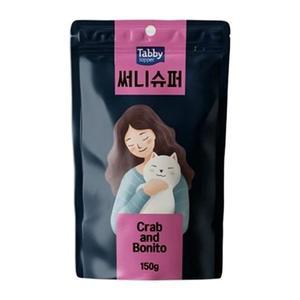 150g 가다랑어 겉바속촉 테비 게와 고양이 써니슈퍼 (WFH7DGT)