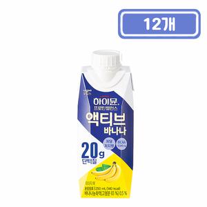 일동후디스 하이뮨 프로틴밸런스 액티브 바나나 250ml x 12개