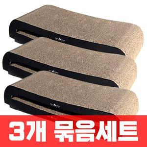 [퀸펫](70% 3개묶음 땡처리) 고양이 스크래쳐 2in1 양면형 평판형 3개묶음 초가성비 스크래쳐 50cm