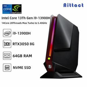 게임용 미니 PC Intel Core 13세대 i9 13900H i7 12700H, Nvidia RTX 4060 8G 데스크탑 컴퓨터 Windows 11