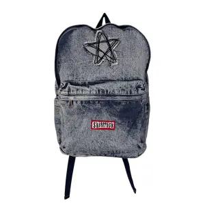 스케이터락 SK8ER ROCK Doodle Star Denim Backpack ((blue)) 000-20798 106758