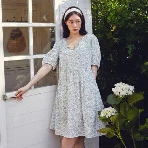 [온앤온](센텀시티점) 플라워 셔링 미니 원피스 NEW5MO624