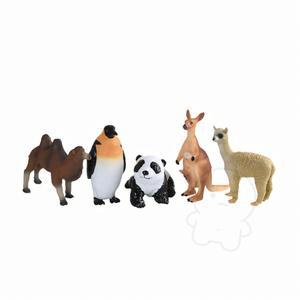 알파카 소프트동물모형 세트 말랑동물피규어 아기장난감 육아템 EQ IQ 교구