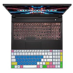 GIGABYTE G5 KC KF  게임용 Gigabyte MF - 15.6 인치 실리콘 노트북 키보드 커버 보호대 스킨