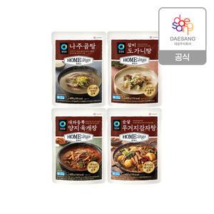 호밍스 냉동국탕 400g(갈비도가니탕, 순살감자탕 外 2종) 6개 골라담기