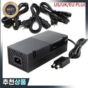 Xbox One 콘솔 전원 공급 장치용 케이블이 된 100-240V AC 어댑터 충전기 교체 미국/영국/EU/EU 플러그